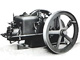 Compact 3 HP super diesel engine